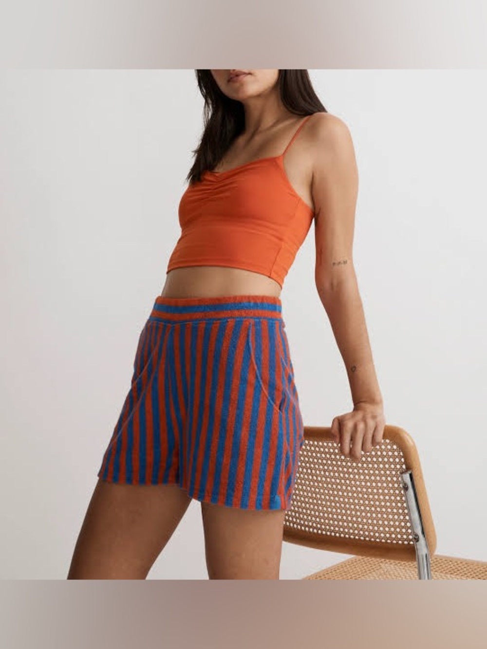 New KULE The Terry Venus Shorts Size L - Picture 3 of 7
